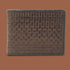Rivaanth Woven Genuine Leather Wallet For Men